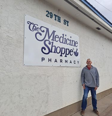 The Medicine Shoppe Pueblo pharmacist Robert by the 29th Street sign